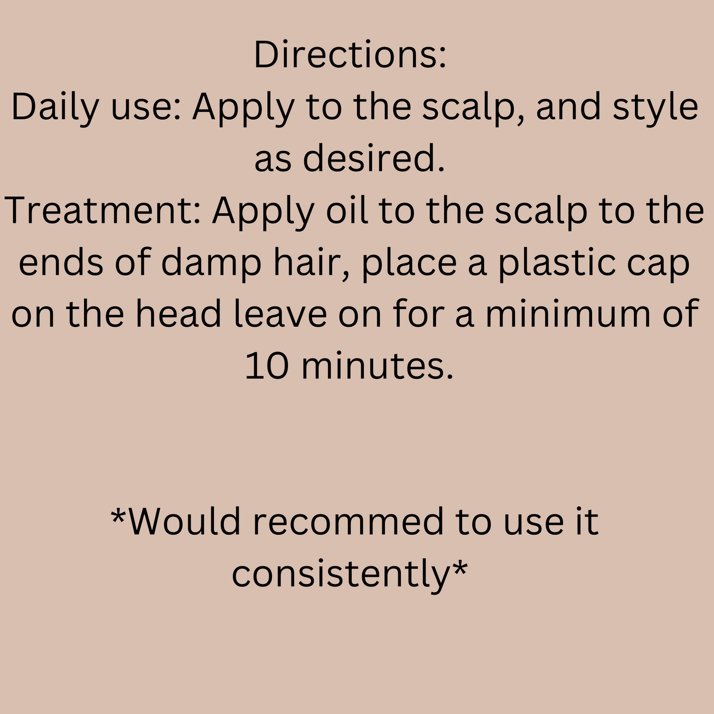 Hair Growth Oil